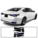 Full Headlight Taillight Precut Smoked PPF Tint Kit Film Overlay Fits Lexus ES 2019-2025