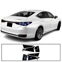 Full Headlight Taillight Precut Smoked PPF Tint Kit Film Overlay Fits Lexus ES 2019-2025