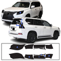 Full Headlight Taillight Precut Smoked PPF Tint Kit Film Overlay Fits Lexus GX 2010-2023