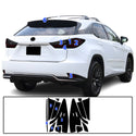 Full Headlight Taillight Precut Smoked PPF Tint Kit Film Overlay Fits Lexus RX 2016-2022
