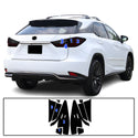 Full Headlight Taillight Precut Smoked PPF Tint Kit Film Overlay Fits Lexus RX 2016-2022