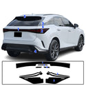 Full Headlight Taillight Precut Smoked PPF Tint Kit Film Overlay Fits Lexus RX 2023-2025