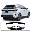 Full Headlight Taillight Precut Smoked PPF Tint Kit Film Overlay Fits Lexus RX 2023-2025