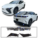 Full Headlight Taillight Precut Smoked PPF Tint Kit Film Overlay Fits Lexus RZ 2023-2025