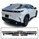 Full Headlight Taillight Precut Smoked PPF Tint Kit Film Overlay Fits Lexus RZ 2023-2025
