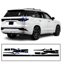 Full Headlight Taillight Precut Smoked PPF Tint Kit Film Overlay Fits Lexus TX 2024-2025