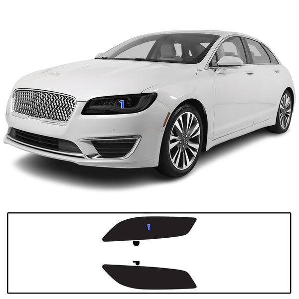 Full Headlight Taillight Precut Smoked PPF Tint Kit Film Overlay Fits Lincoln MKZ 2013-2020