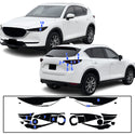 Full Headlight Taillight Precut Smoked PPF Tint Kit Film Overlay Fits Mazda CX-5 2017-2021