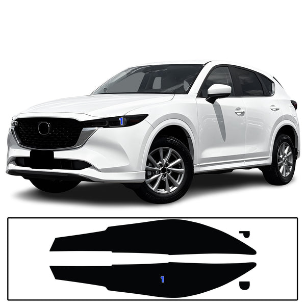 Full Headlight Taillight Precut Smoked PPF Tint Kit Film Overlay Fits Mazda CX-5 2022-2025