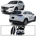 Full Headlight Taillight Precut Smoked PPF Tint Kit Film Overlay Fits Mazda CX-9 2016-2023
