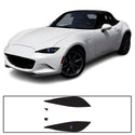 Full Headlight Taillight Precut Smoked PPF Tint Kit Film Overlay Fits Mazda Miata 2016-2025
