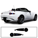Full Headlight Taillight Precut Smoked PPF Tint Kit Film Overlay Fits Mazda Miata 2016-2025