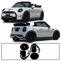 Full Headlight Taillight Precut Smoked PPF Tint Kit Film Overlay Fits Mini Cooper 2019-2024