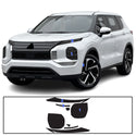 Full Headlight Taillight Precut Smoked PPF Tint Kit Film Overlay Fits Mitsubishi Outlander 2022-2025