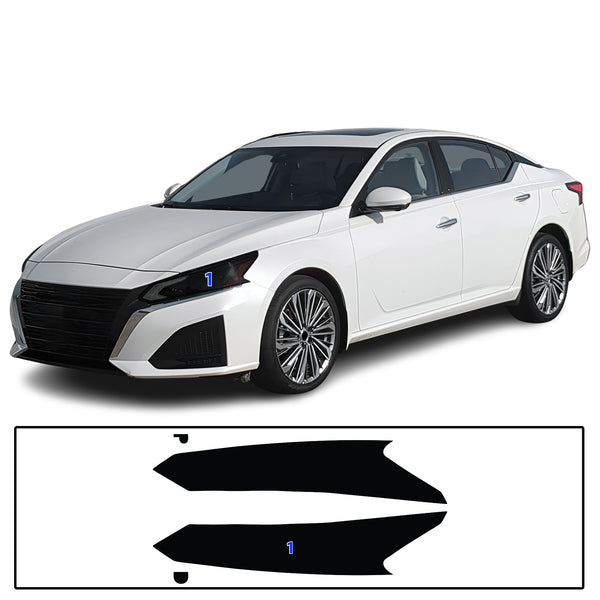 Full Headlight Taillight Precut Smoked PPF Tint Kit Film Overlay Fits Nissan Altima 2019-2025