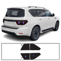 Full Headlight Taillight Precut Smoked PPF Tint Kit Film Overlay Fits Nissan Armada 2021-2024