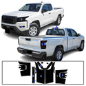 Full Headlight Taillight Precut Smoked PPF Tint Kit Film Overlay Fits Nissan Frontier 2022-2025