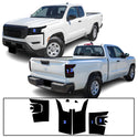 Full Headlight Taillight Precut Smoked PPF Tint Kit Film Overlay Fits Nissan Frontier 2022-2025
