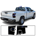 Full Headlight Taillight Precut Smoked PPF Tint Kit Film Overlay Fits Nissan Frontier 2022-2025