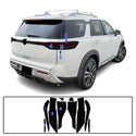 Full Headlight Taillight Precut Smoked PPF Tint Kit Film Overlay Fits Nissan Pathfinder 2022-2025