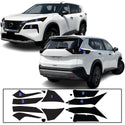 Full Headlight Taillight Precut Smoked PPF Tint Kit Film Overlay Fits Nissan Rogue 2021-2025
