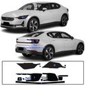 Full Headlight Taillight Precut Smoked PPF Tint Kit Overlay Film Fits Polestar 2 2020-2025