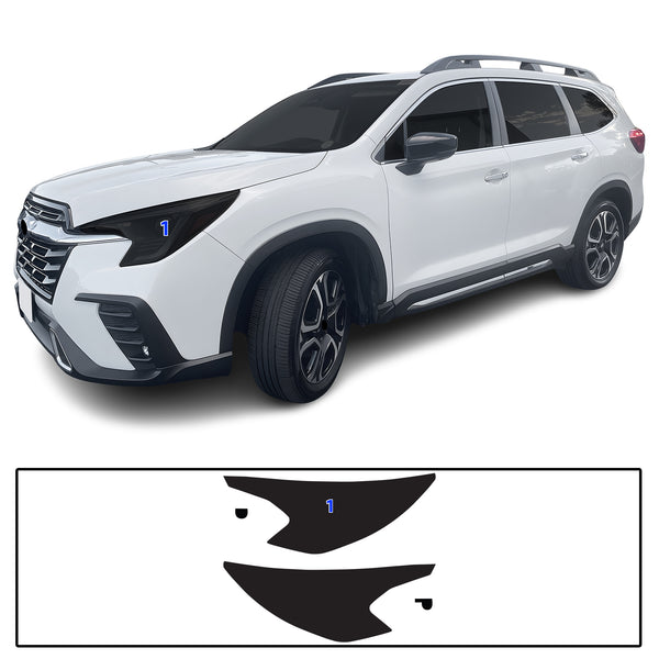 Full Headlight Taillight Precut Smoked PPF Tint Kit Film Overlay Fits Subaru Ascent 2023-2025