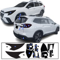 Full Headlight Taillight Precut Smoked PPF Tint Kit Film Overlay Fits Subaru Ascent 2023-2025