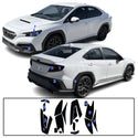 Full Headlight Taillight Precut Smoked PPF Tint Kit Overlay Film Fits Subaru WRX 2022-2025