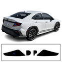 Full Headlight Taillight Precut Smoked PPF Tint Kit Overlay Film Fits Subaru WRX 2022-2025