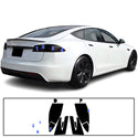 Full Headlight Taillight Precut Smoked PPF Tint Kit Film Overlay Fits Tesla Model S 2017-2025