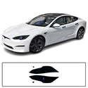 Full Headlight Taillight Precut Smoked PPF Tint Kit Film Overlay Fits Tesla Model S 2017-2025