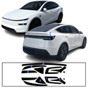Fits Tesla Model Y 2026 Full Headlight Taillight Precut Smoked PPF Tint Kit Film Overlay
