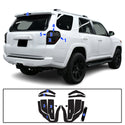 Full Headlight Taillight Precut Smoked PPF Tint Kit Film Overlay Fits Toyota 4Runner 2014-2024
