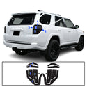 Full Headlight Taillight Precut Smoked PPF Tint Kit Film Overlay Fits Toyota 4Runner 2014-2024