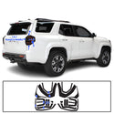 Fits Toyota 4Runner 2025-2026 Full Headlight Taillight Precut Smoked PPF Tint Kit Film Overlay