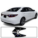 Full Headlight Taillight Precut Smoked PPF Tint Kit Film Overlay Fits Toyota Camry 2015-2017