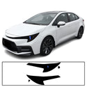 Full Headlight Taillight Precut Smoked PPF Tint Kit Film Overlay Fits Toyota Corolla 2020-2025