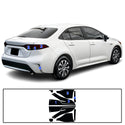 Full Headlight Taillight Precut Smoked PPF Tint Kit Film Overlay Fits Toyota Corolla 2020-2025