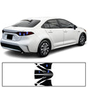 Full Headlight Taillight Precut Smoked PPF Tint Kit Film Overlay Fits Toyota Corolla 2020-2025