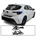 Full Headlight Taillight Precut Smoked PPF Tint Kit Film Overlay Fits Toyota Corolla 2020-2025