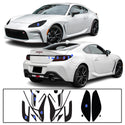 Full Headlight Taillight Precut Smoked PPF Tint Kit Film Overlay Fits Toyota GR86 86 2022-2025