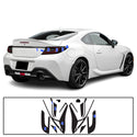 Full Headlight Taillight Precut Smoked PPF Tint Kit Film Overlay Fits Toyota GR86 86 2022-2025