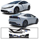 Full Headlight Taillight Precut Smoked PPF Tint Kit Film Overlay Fits Toyota Prius 2023-2025