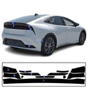 Full Headlight Taillight Precut Smoked PPF Tint Kit Film Overlay Fits Toyota Prius 2023-2025