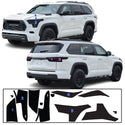 Full Headlight Taillight Precut Smoked PPF Tint Kit Film Overlay Fits Toyota Sequoia 2023-2025