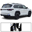 Full Headlight Taillight Precut Smoked PPF Tint Kit Film Overlay Fits Toyota Sequoia 2023-2025