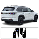 Full Headlight Taillight Precut Smoked PPF Tint Kit Film Overlay Fits Toyota Sequoia 2023-2025