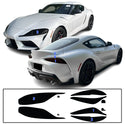 Full Headlight Taillight Precut Smoked PPF Tint Kit Film Overlay Fits Toyota Supra 2020-2025