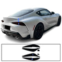Full Headlight Taillight Precut Smoked PPF Tint Kit Film Overlay Fits Toyota Supra 2020-2025